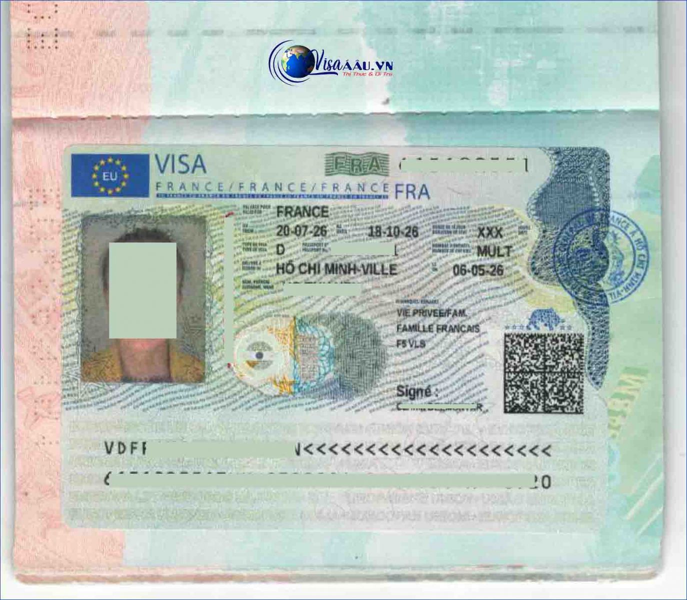 Hình ảnh thị thực dành cho cha mẹ của trẻ vị thành niên Pháp mới nhất năm 2026 
